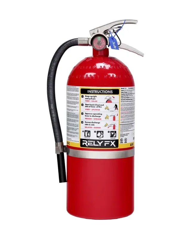 RELYfx P10A 10 lb ABC dry chemical fire extinguisher
